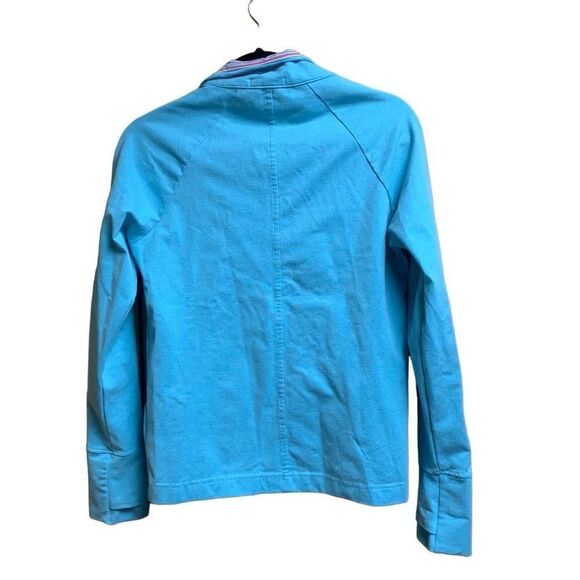Fresh Produce Ladies Light Blue Stretchable Zip-up Mock Neck Jackets Size XS - Picture 4 of 13